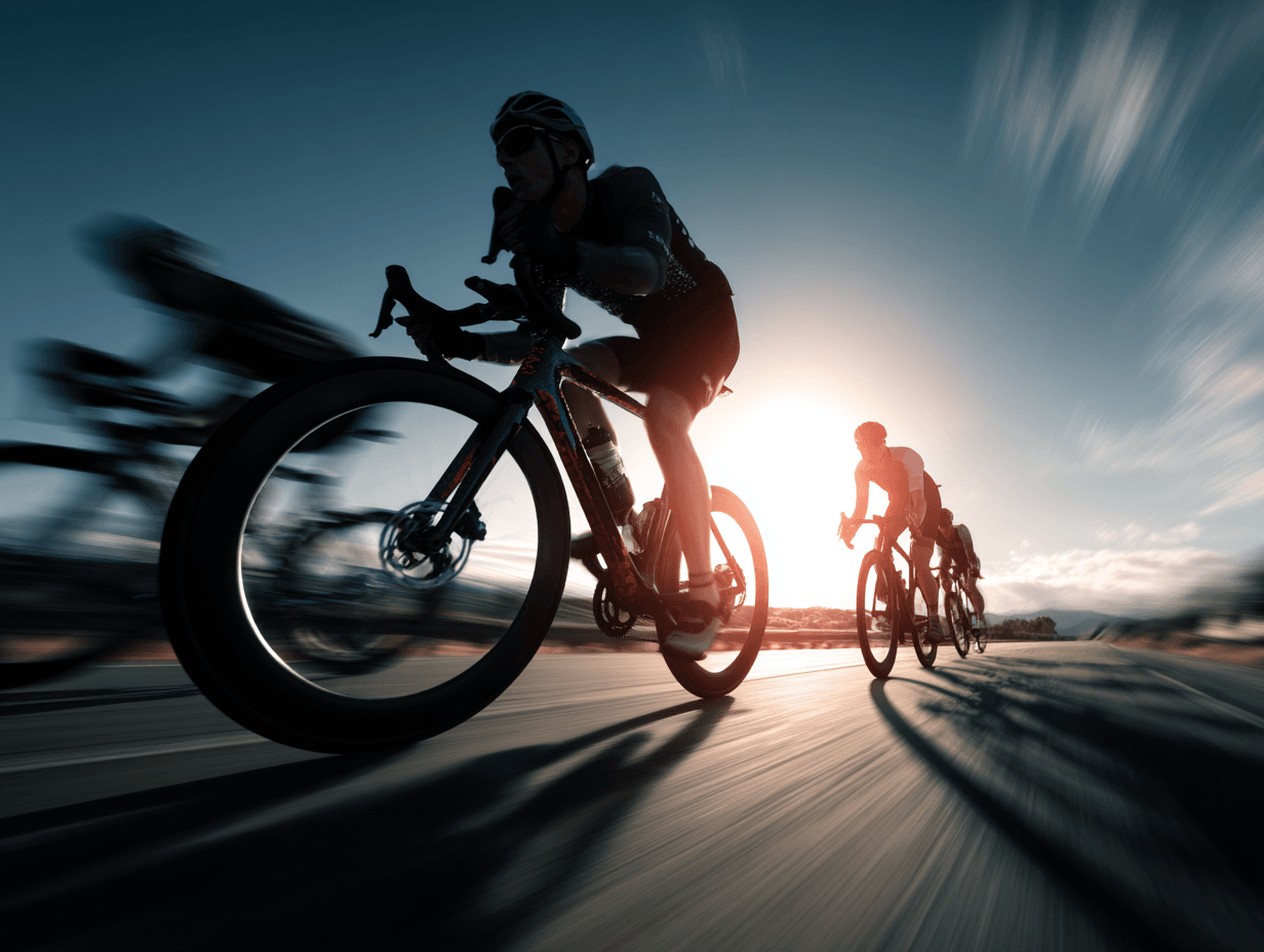 Riders during a 2026 race scene